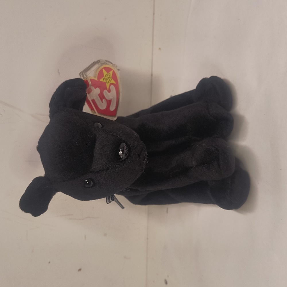 TY Beanie Baby "Luke" the Black Labrador